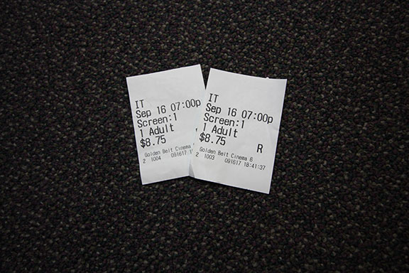 Movie tickets 