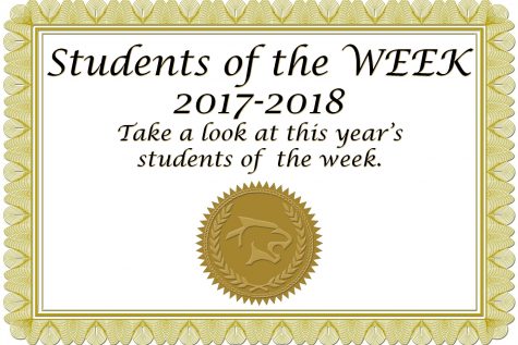 2017-18: Students of the Week