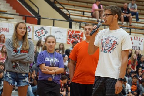 A New Tradition Added to the Pep Assembly
