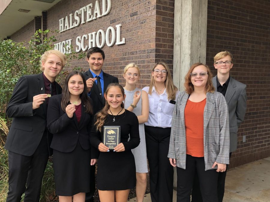 GBHS Debate Squad brings home 1st Place Trophy