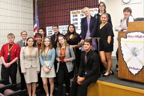 Great Bend Debaters bring home awards at first tournament of the season