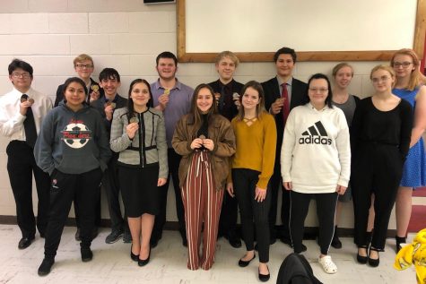 GBHS Forensics Team Takes 2nd at Kinsley
