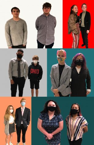 Top to Bottom, Left to Right: Ryan Armendariz & Dathan Proffitt, Katria Kindscher & Addy Dougherty, Angel Palacio & Thomas Henrikson, Xanna Smith & Raven Pafford-Marcum, Skylar Fletcher & Isaiah Smith, Olivia Roberson & Alondra Alvarez