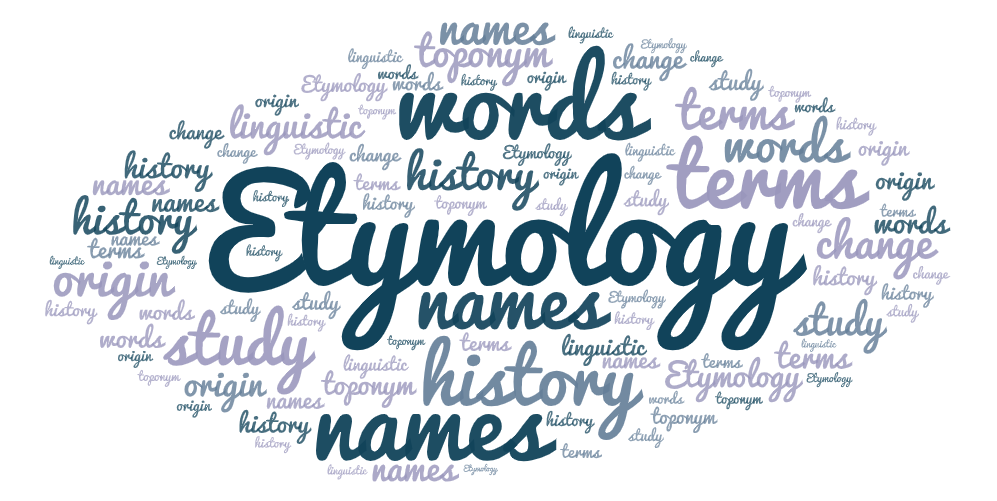 Etymology – The Origin of Words – Panther Tales