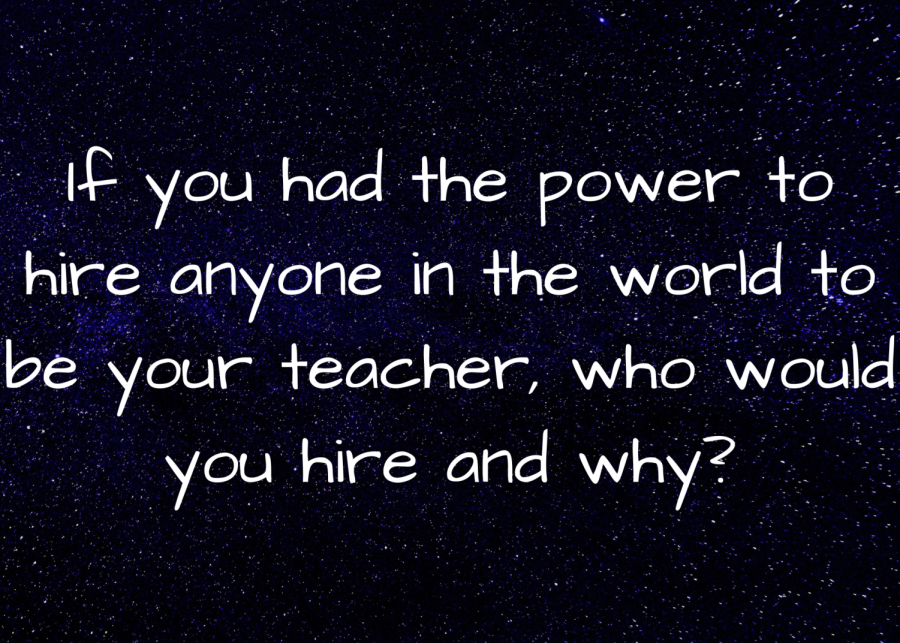 Who is your Dream Teacher?