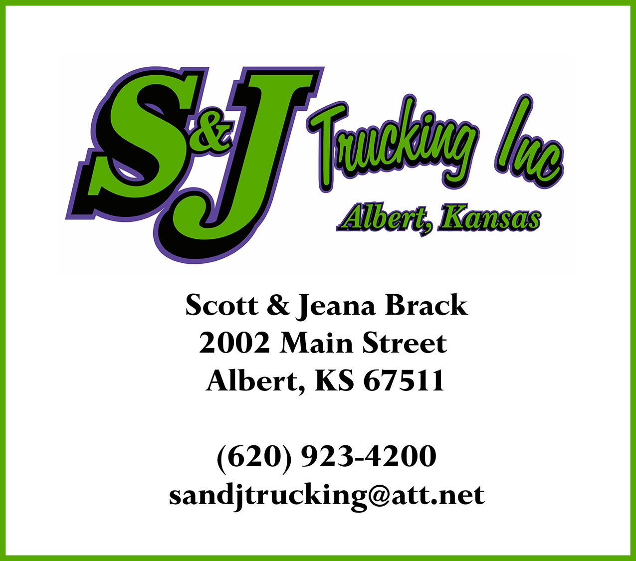 S and J Trucking, Inc