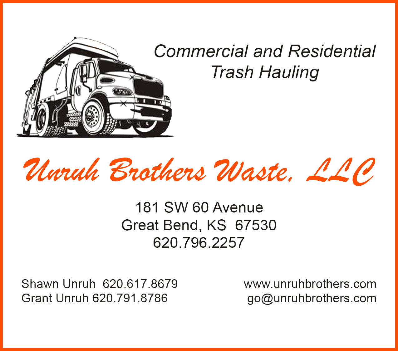 Unruh Brothers Waste, LLC