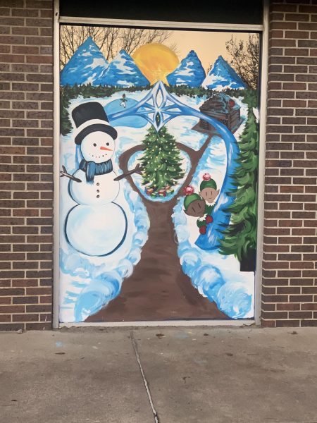GBHS Art Club Placed 2nd in Decorating Contest
